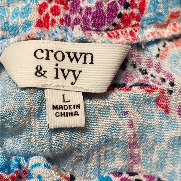 💎Crown & Ivy blouse size L💎 - Picture 5 of 6